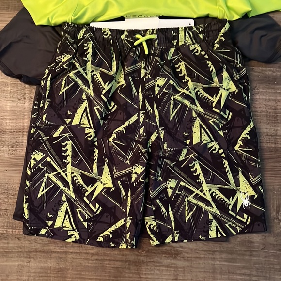 Boys Spyder 3 piece swim set - Picture 2 of 5